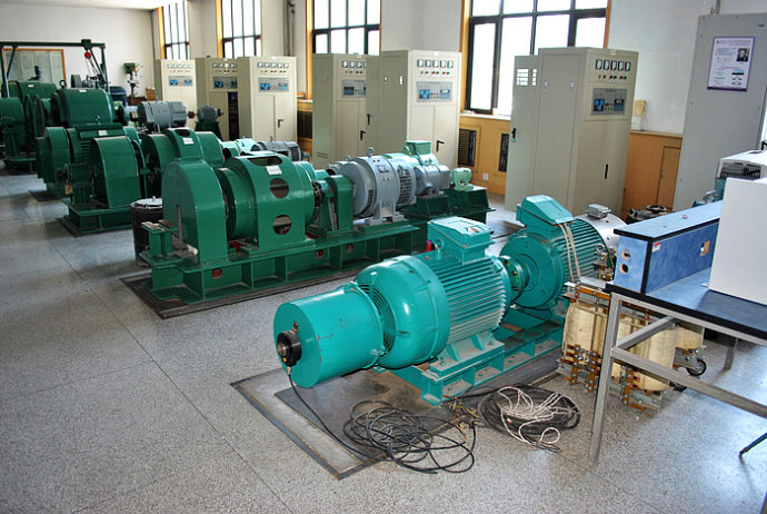 三山某热电厂使用我厂的YKK高压电机提供动力